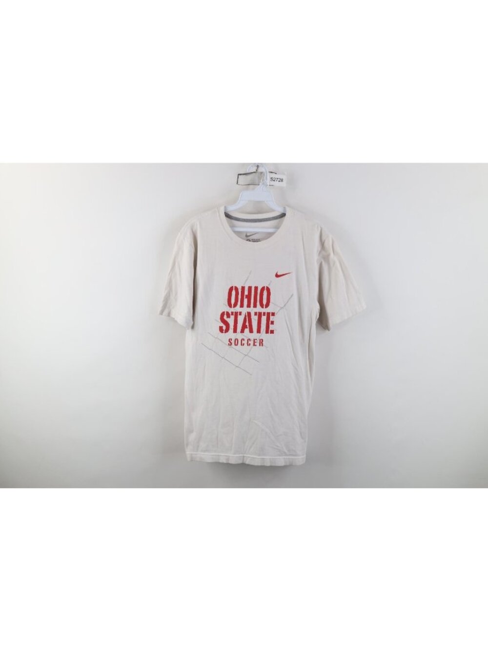 Nike Mens Small Team Issued Ohio State University Soccer Short Sleeve T-Shirt